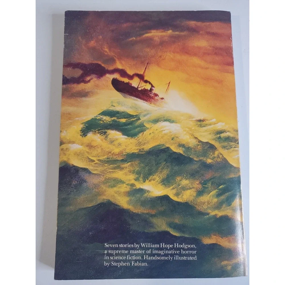 WILLIAM HOPE HODGSON OUT OF THE STORM CENTAUR FIRST ed '80 illustrated horror PB
